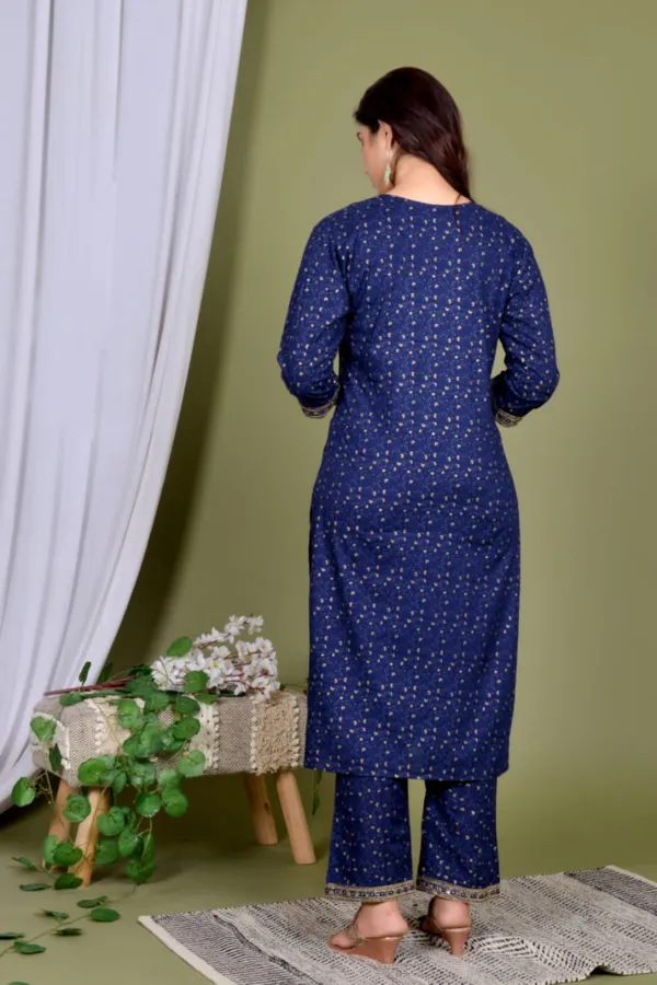 Blue_Premium_Embroidered_Rayon_Suit_For_Women