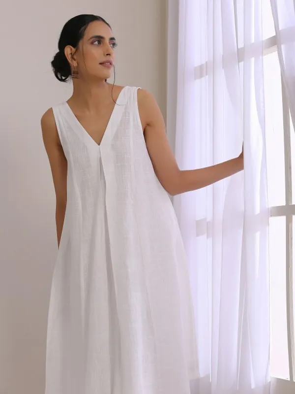 White_Elegant_Cotton_Co-Ord_Set_For_Women