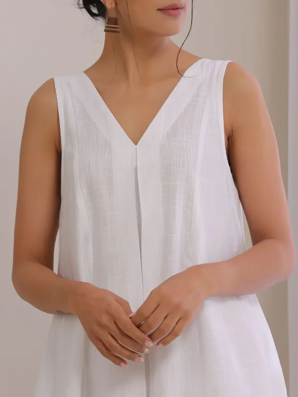 White_Elegant_Cotton_Co-Ord_Set_For_Women