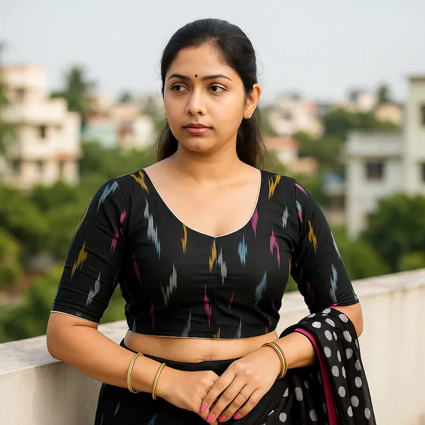 Riyashree_Cotton_Ikkat_Print_Ready-to-Wear_Stitched_Blouse_for_Women