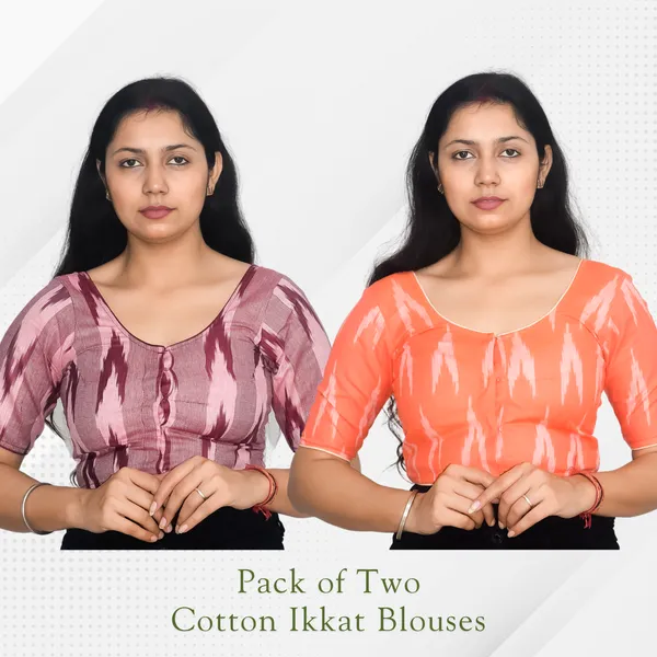 Riyashree_Ikkat_Print_Ready-to-Wear_Stitched_Blouse_for_Women