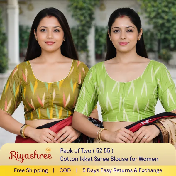 Pack_of_Two_-_Riyashree_Cotton_Ikkat_Print_Ready-to-Wear_Stitched_JAN26_BLse_for_Women