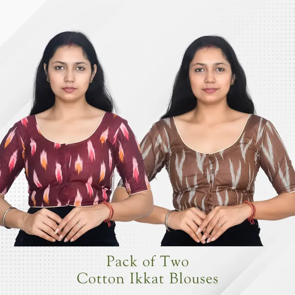 Riyashree_Ikkat_Print_Ready-to-Wear_Stitched_Blouse_for_Women