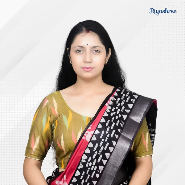 Pack_of_Two_-_Riyashree_Cotton_Ikkat_Print_Ready-to-Wear_Stitched_Blouse_for_Women