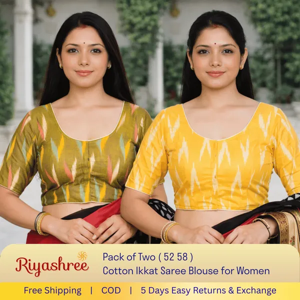 Pack_of_Two_-_Riyashree_Cotton_Ikkat_Print_Ready-to-Wear_Stitched_JAN26_BLse_for_Women
