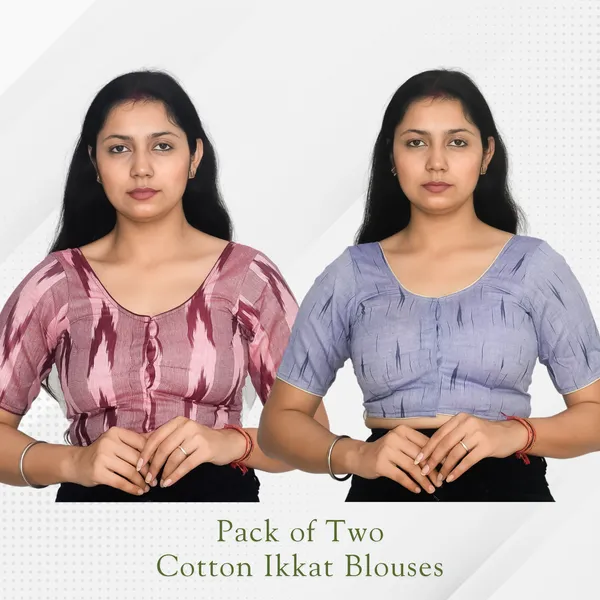 Riyashree_Ikkat_Print_Ready-to-Wear_Stitched_Blouse_for_Women