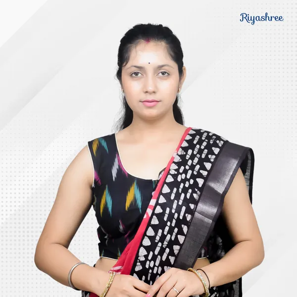 Riyashree_Cotton_Ikkat_Print_Sleeveless_Ready-to-Wear_Stitched_Blouse_for_Women