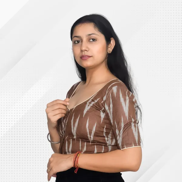 Riyashree_Ikkat_Print_Ready-to-Wear_Stitched_Blouse_for_Women