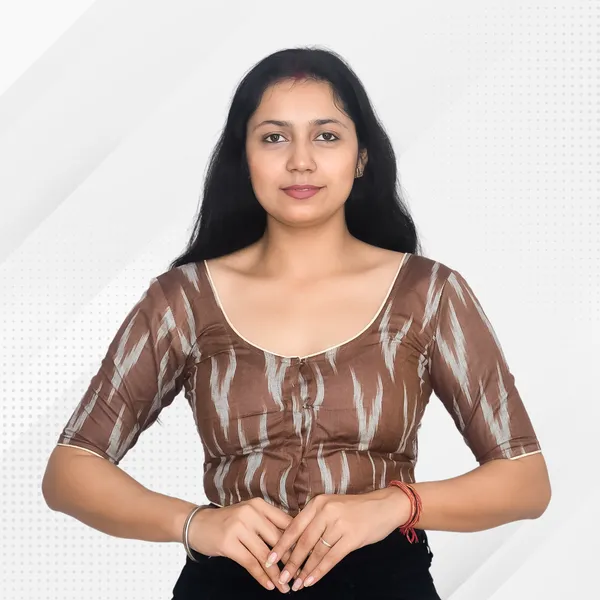 Riyashree_Ikkat_Print_Ready-to-Wear_Stitched_Blouse_for_Women
