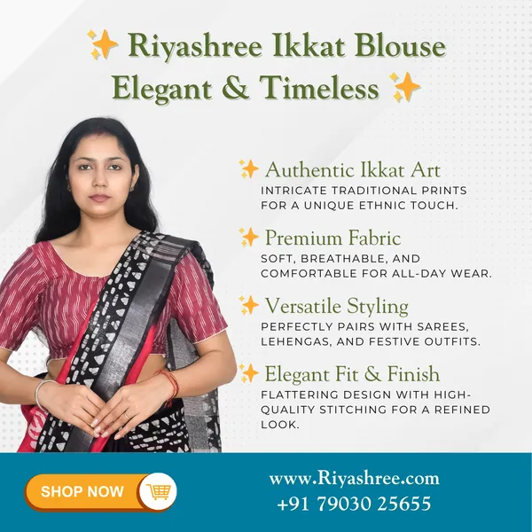 Riyashree_Ikkat_Print_Ready-to-Wear_Stitched_Blouse_for_Women
