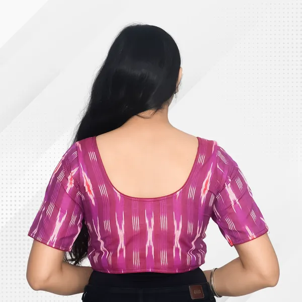 Riyashree_Ikkat_Print_Ready-to-Wear_Stitched_Blouse_for_Women