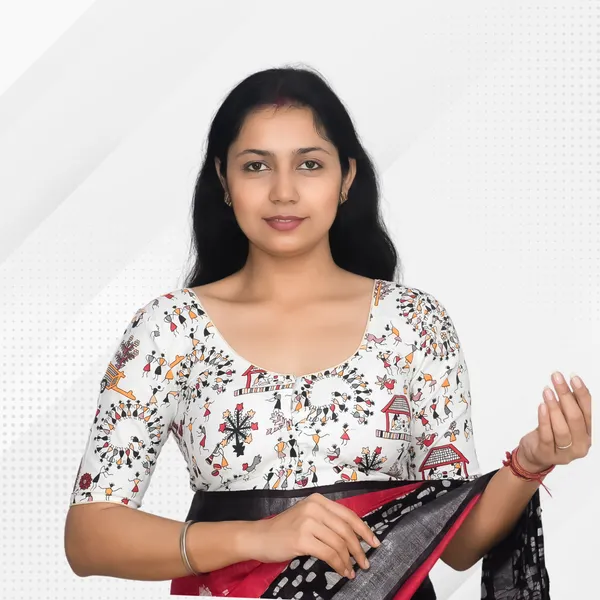Pack_of_Two_Riyashree_Madhubani_Print_Ready-to-Wear_Stitched_Blouses_for_Women