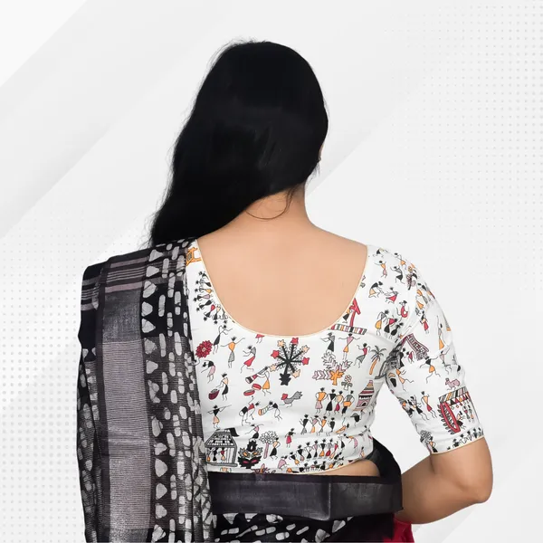 Riyashree_Madhubani_Print_Ready-to-Wear_Stitched_Blouse_for_Women