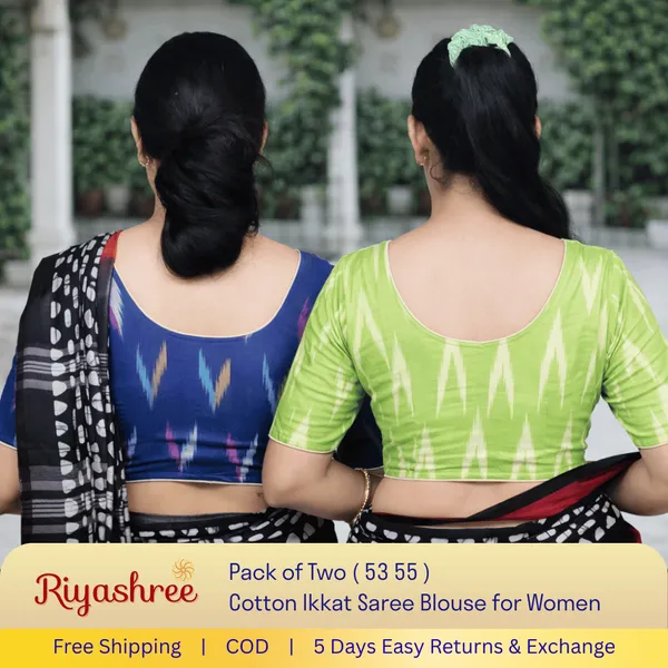 Pack_of_Two_-_Riyashree_Cotton_Ikkat_Print_Ready-to-Wear_Stitched_JAN26_BLse_for_Women
