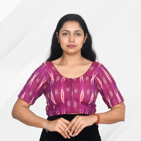 Riyashree_Ikkat_Print_Ready-to-Wear_Stitched_Blouse_for_Women