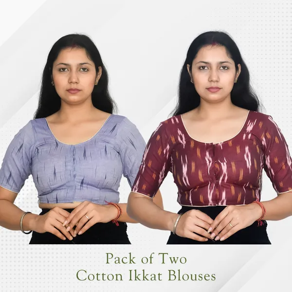 Riyashree_Ikkat_Print_Ready-to-Wear_Stitched_Blouse_for_Women