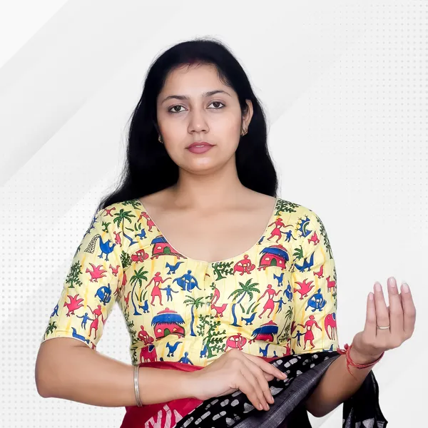 Riyashree_Madhubani_Print_Ready-to-Wear_Stitched_Blouse_for_Women