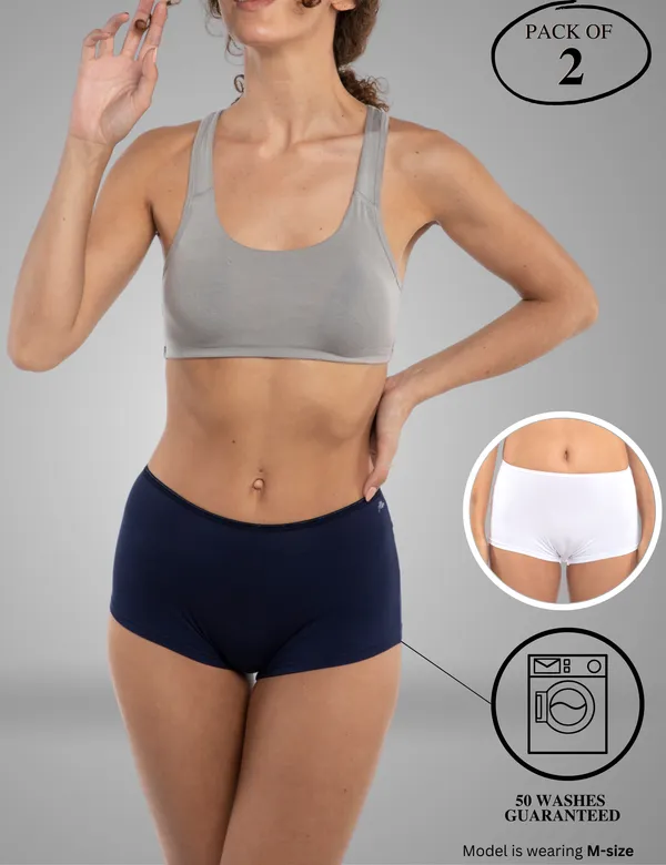 Pack_of_2_|_Women_Boy_Leg_Style_Premium_Panty_with_Bamboo_Micro_Model_Fabric_|_3X_Moisture_Wicking