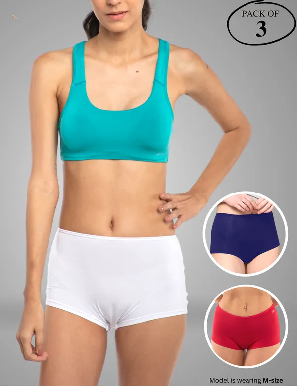Pack_of_3_|_Women_Boy_Leg_Style_Premium_Panty_with_Bamboo_Micro_Model_Fabric_|_3X_Moisture_Wicking