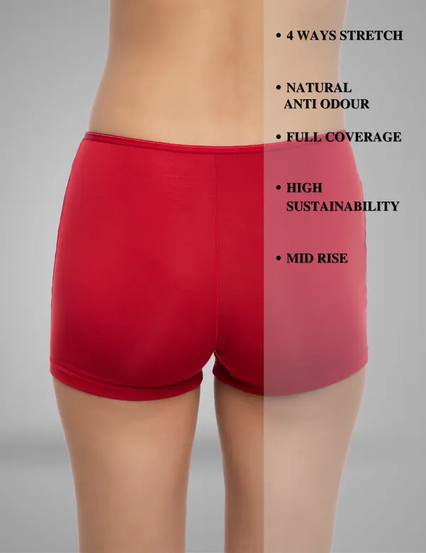 Pack_of_1_|_Women_Boyshort_Style_Premium_Panty_with_Bamboo_Micro_Model_Fabric_|_3X_Moisture_Wicking