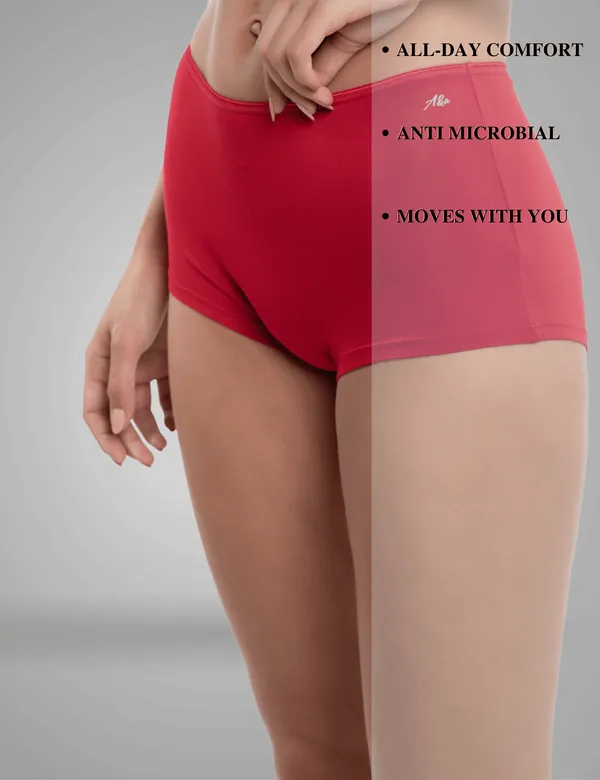 Pack_of_3_|_Women_Boy_Leg_Style_Premium_Panty_with_Bamboo_Micro_Model_Fabric_|_3X_Moisture_Wicking