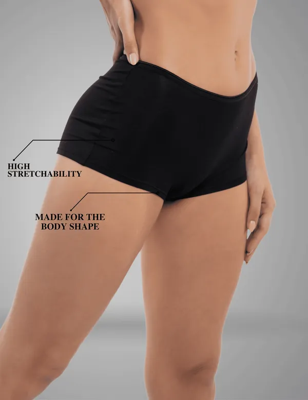 Pack_of_3_|_Women_Boy_Leg_Style_Premium_Panty_with_Bamboo_Micro_Model_Fabric_|_3X_Moisture_Wicking