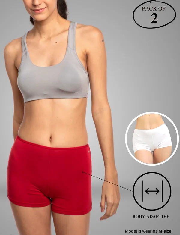 Pack_of_2_|_Women_Boyshort_Style_Premium_Panty_with_Bamboo_Micro_Model_Fabric_|_3X_Moisture_Wicking