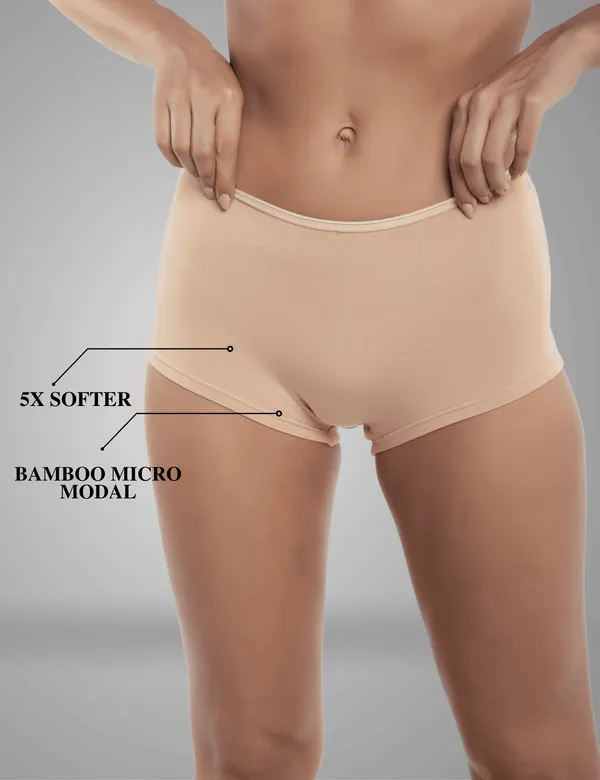 Pack_of_2_|_Women_Boy_Leg_Style_Premium_Panty_with_Bamboo_Micro_Model_Fabric_|_3X_Moisture_Wicking