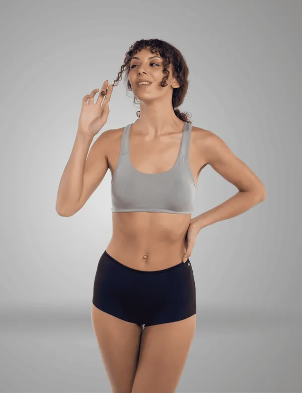 Pack_of_1_|_Women_Boy_Leg_Style_Premium_Panty_with_Bamboo_Micro_Model_Fabric_|_3X_Moisture_Wicking