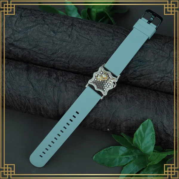 Blue_Wrist_Watch_Style_Rose_Gold_Plated_Bracelet_-_Perfect_Gift_For_Her