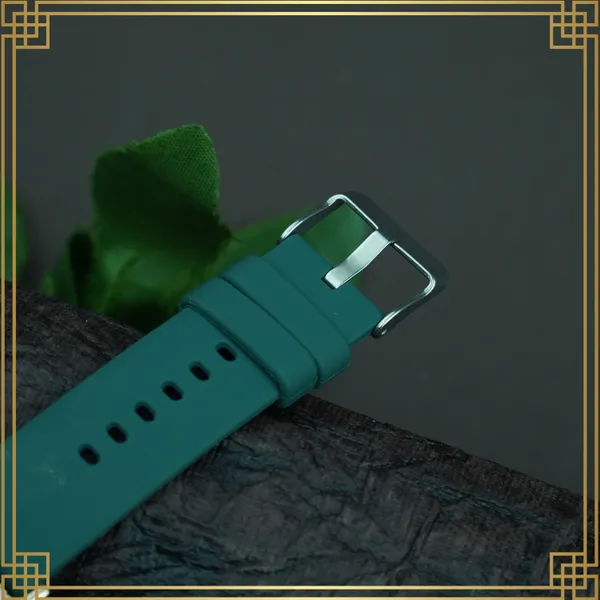 Green_Wrist_Watch_Style_Rose_Gold_Plated_Bracelet_-_Perfect_Gift_For_Her