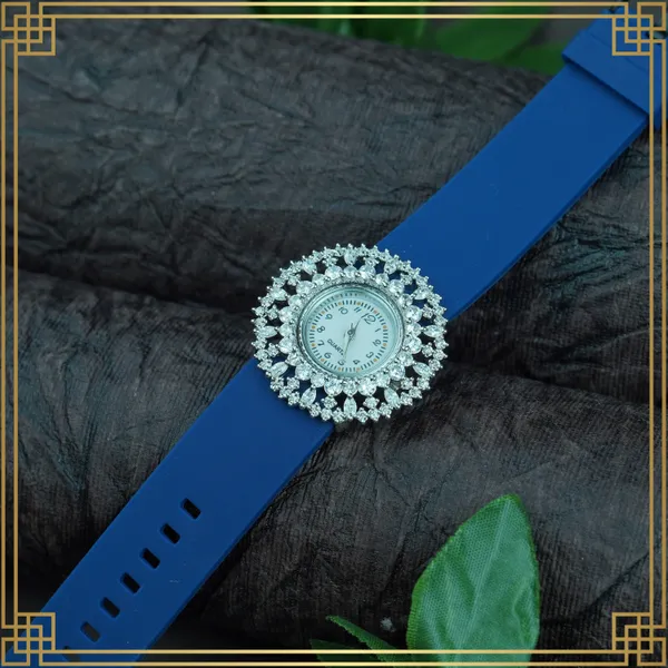 Navy_Blue_Women'S_Dial_Analog_Round_Watch