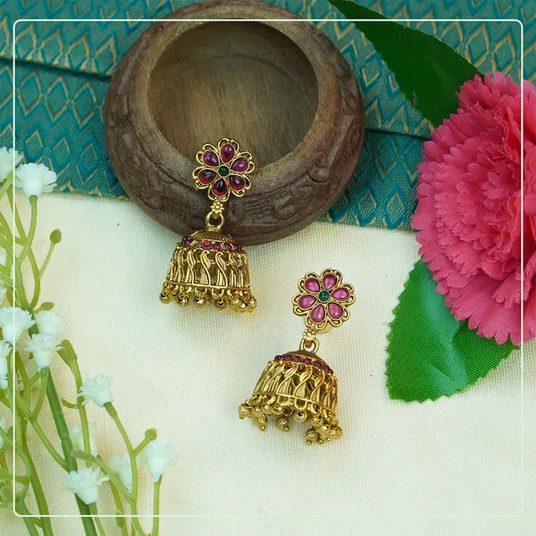 Multicolor_Alloy_Premium_Earring_&_Necklace_Set_|_South_Indian_Jewellery