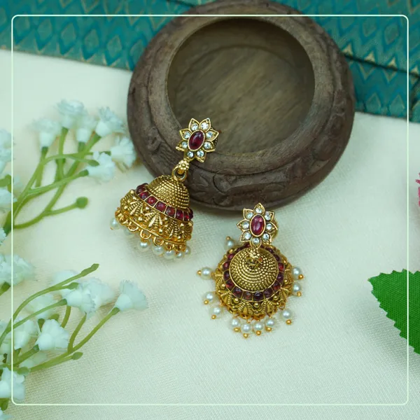 Multicolor_Alloy_Premium_Earring_&_Necklace_Set_|_South_Indian_Jewellery