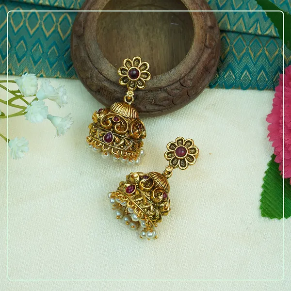Multicolor_Alloy_Premium_Earring_&_Necklace_Set_|_South_Indian_Jewellery