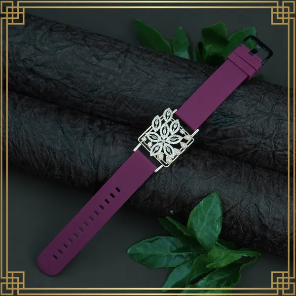 Red_Wrist_Watch_Style_Rose_Gold_Plated_Bracelet_-_Perfect_Gift_For_Her