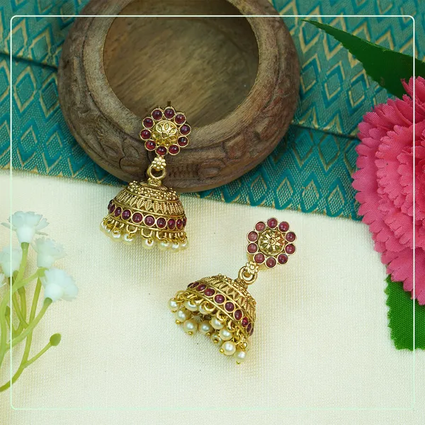 Multicolor_Alloy_Premium_Earring_&_Necklace_Set_|_South_Indian_Jewellery