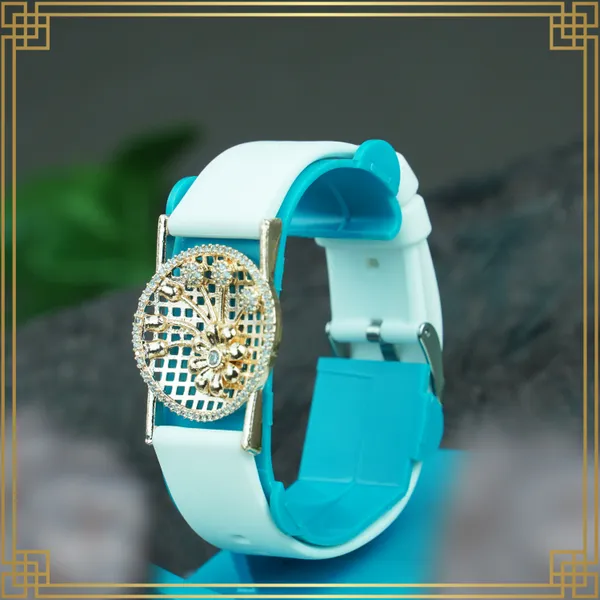 Sky_Blue_Wrist_Watch_Style_Rose_Gold_Plated_Bracelet_-_Perfect_Gift_For_Her
