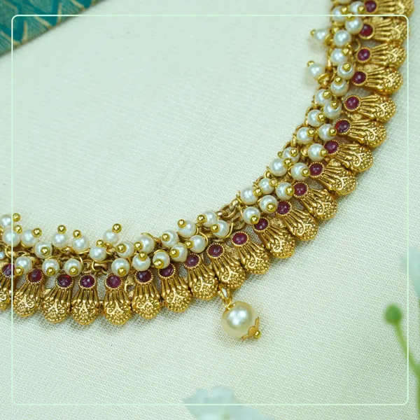 Multicolor_Alloy_Premium_Earring_&_Necklace_Set_|_South_Indian_Jewellery