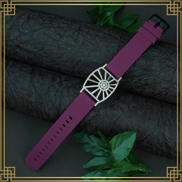 Red_Wrist_Watch_Style_Rose_Gold_Plated_Bracelet_-_Perfect_Gift_For_Her