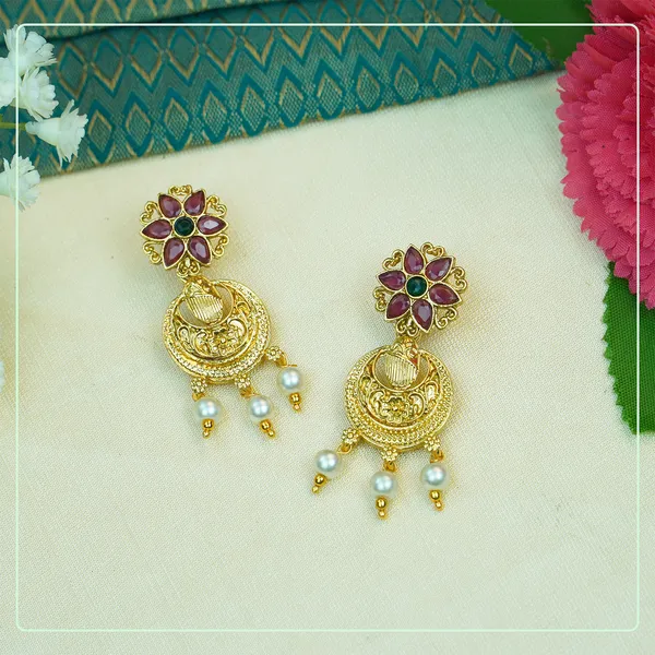 Multicolor_Alloy_Premium_Earring_&_Necklace_Set_|_South_Indian_Jewellery