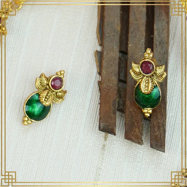 Jewellery_For_Every_Occasion_Enamel_Necklace_Set_|_South_Indian_Jewellery