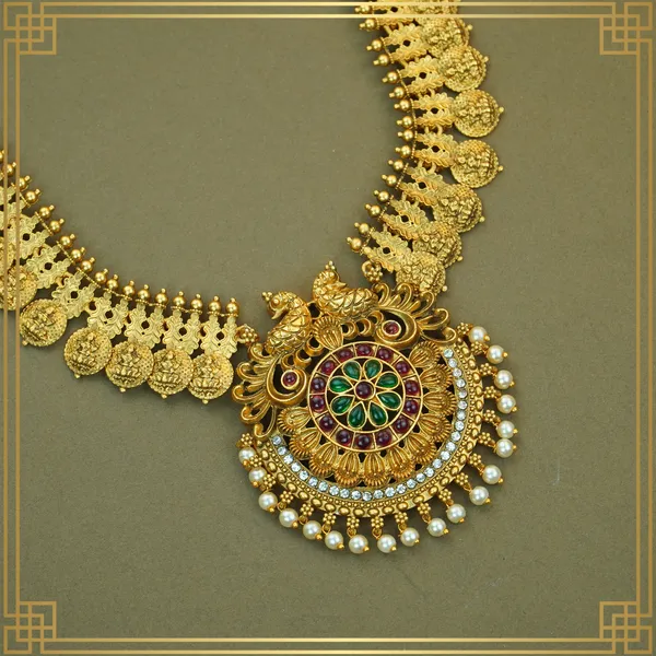 Multicolor_Alloy_Premium_Earring_&_Necklace_Combo_Set_|_South_Indian_Jewellery