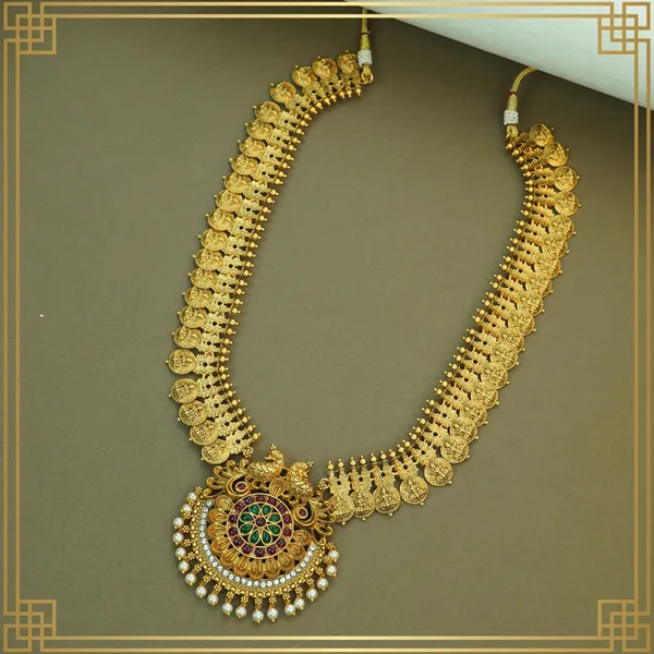 Multicolor_Alloy_Premium_Earring_&_Necklace_Combo_Set_|_South_Indian_Jewellery