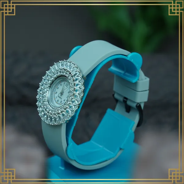 Blue_Women'S_Dial_Analog_Round_Watch