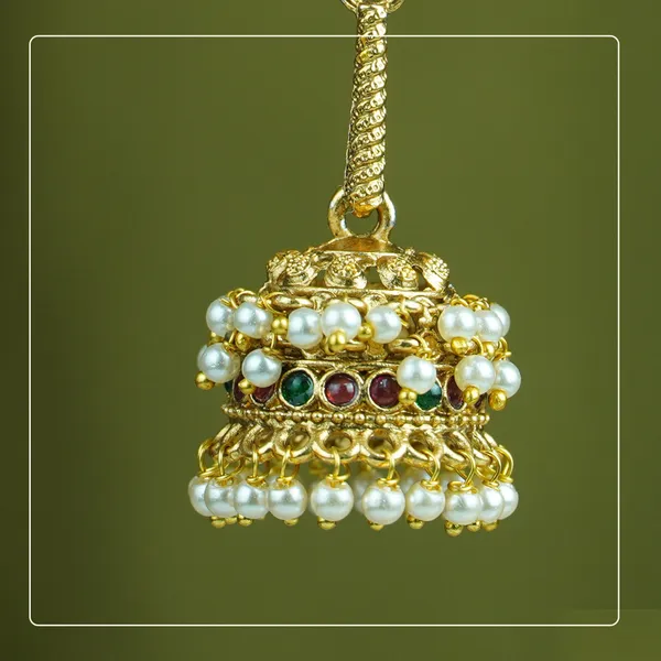Jayadya_Jhumka_|_Long_Temple_Earrings_Inspired_by_Goddess_Lakshmi