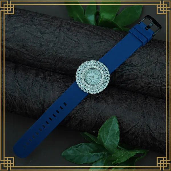 Navy_Blue_Women'S_Dial_Analog_Round_Watch