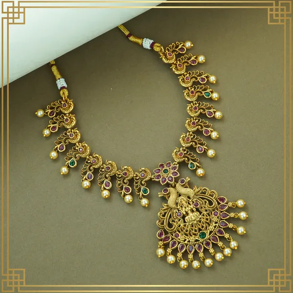 Matte_Finish_Temple_Jewellery_Bridal_Combo_Set_|_South_Indian_Jewellery