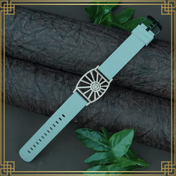 Blue_Wrist_Watch_Style_Rose_Gold_Plated_Bracelet_-_Perfect_Gift_For_Her