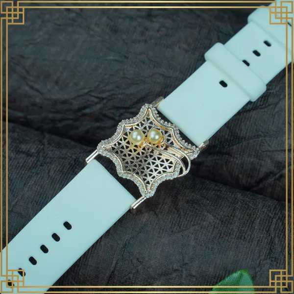 Sky_Blue_Wrist_Watch_Style_Rose_Gold_Plated_Bracelet_-_Perfect_Gift_For_Her